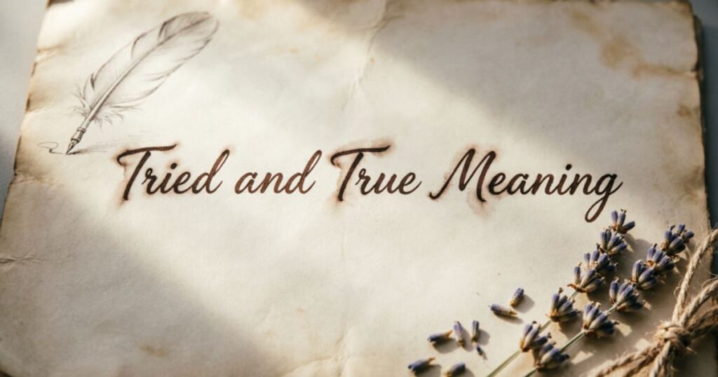  Tried and True Meaning Explained with Examples