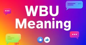 WBU Meaning in Text & Chat – What Does WBU Mean?