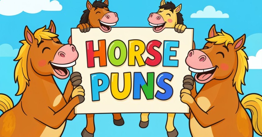 🐴😂150+ Horse Puns & Jokes That’ll Make You Neigh Laughing