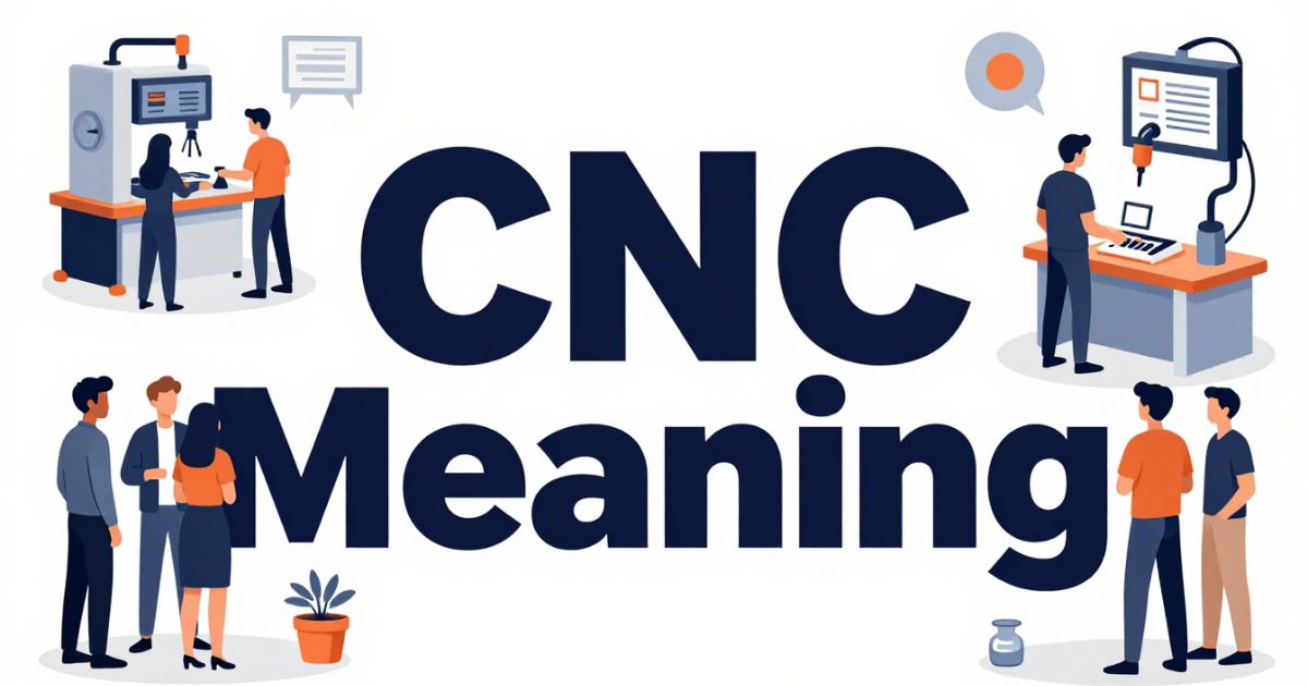 CNC Meaning Explained: Full Form, Uses & Slang