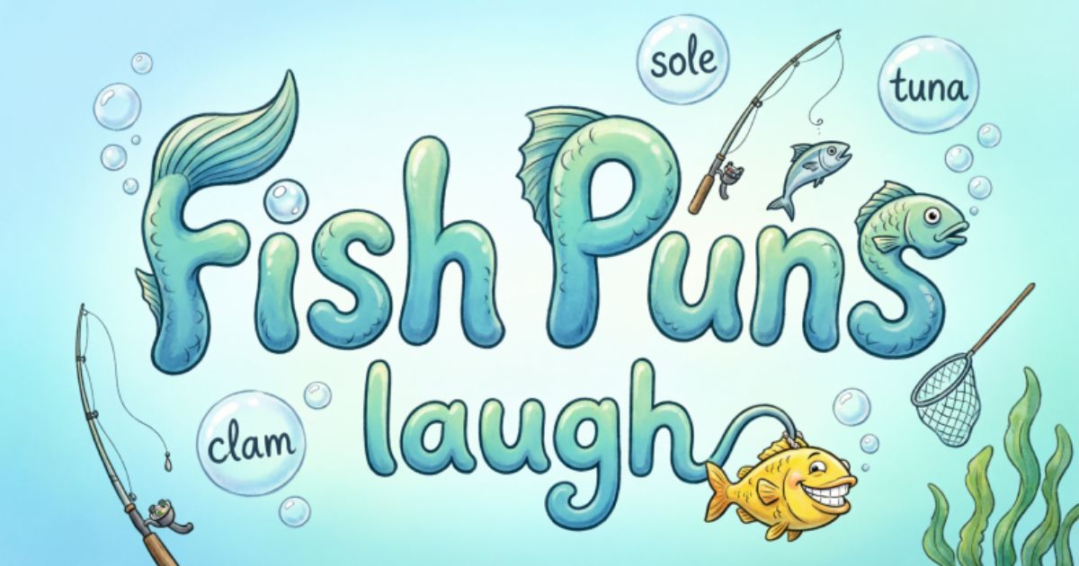 250+ Best Fish Puns & Jokes That Will Make You Laugh