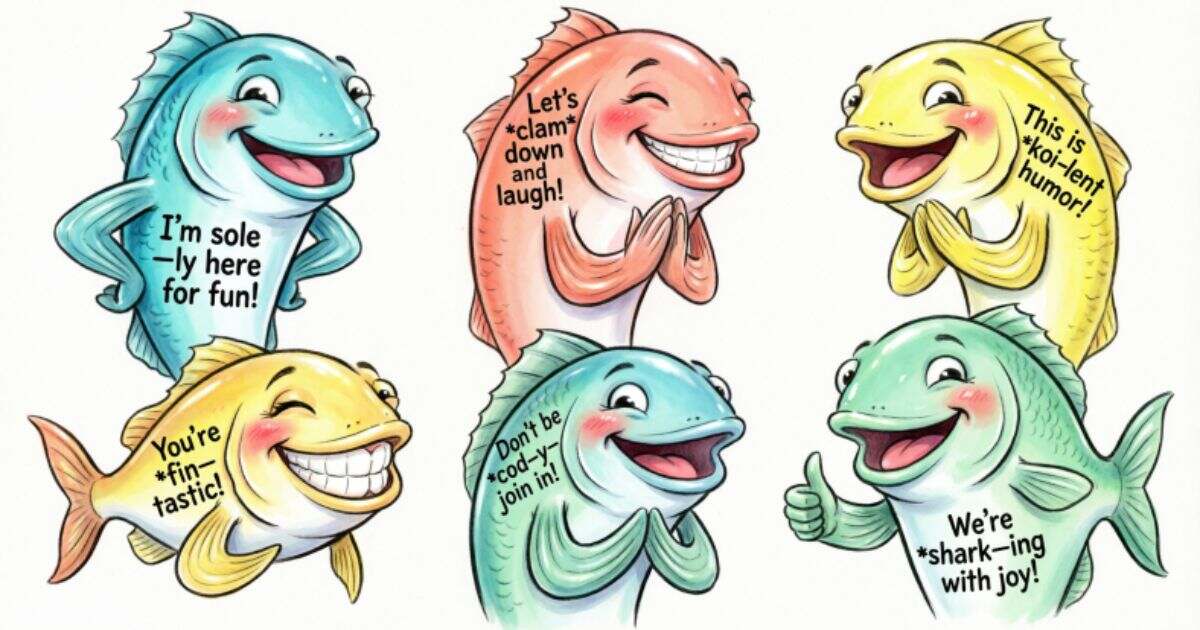 250+ Best Fish Puns & Jokes That Will Make You Laugh