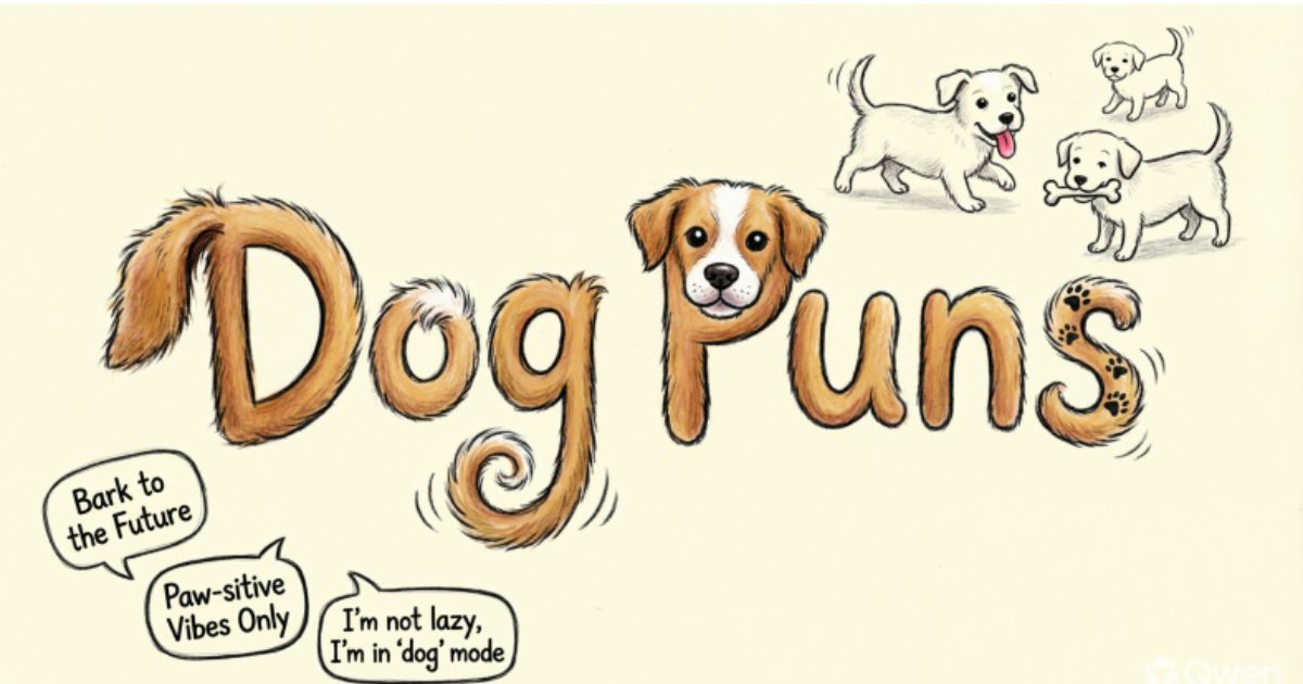 450 Dog Puns and Jokes for Captions, Cards & Every Occasion