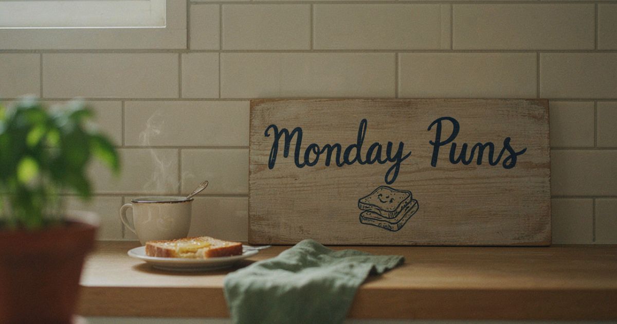 320 Best Monday Puns and Jokes for Work, Kids, Coffee & Captions